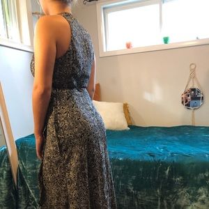 Mídi Abercrombie & Fitch Dress